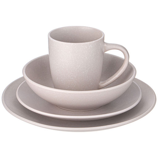 НАБОР ПОСУДЫ ОБЕДЕННОЙ BRONCO MOMENTS НА 4 ПЕР. 16 ПР. КРЕМОВЫЙ  фото 6