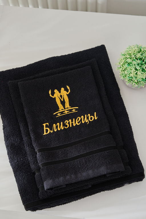 14418/10 Знаки зодиака полотенце махровое плотность 350гр