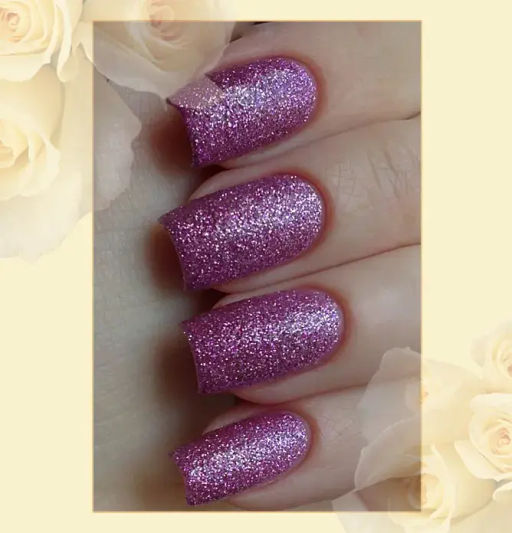 El Corazon Лак Confetti 508a сиреневый насыщенный