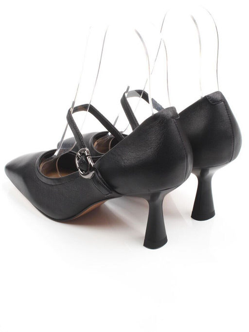 06-939A-841A BLACK Туфли женские (натуральная кожа)