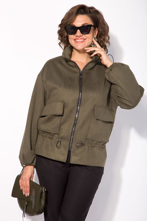 Костюм Liliana 1470БрПн хаки+черный