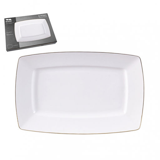 Блюдо прямоугольное Lavenir "Элит" 12" 30,5*20,5см фарфор 100-121 арт. 00113568