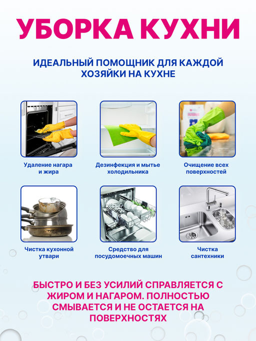 ETHERA Кислородный отбеливатель-пятновыводитель и очиститель, 1000 г  фото 9