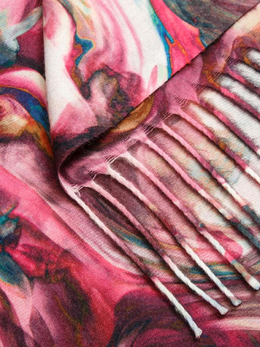 Палантин жен. виск+шерсть 72х180 LDR33-008-08 - Labbra фото 3