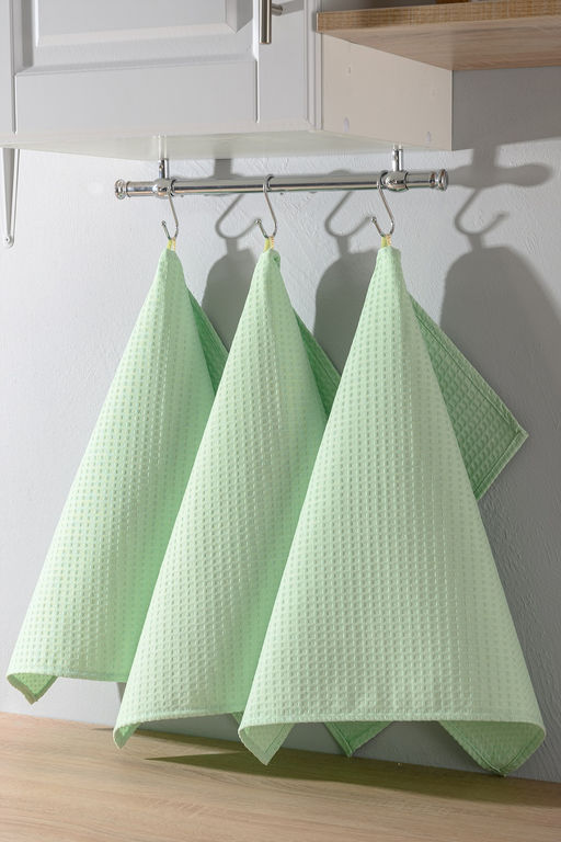 Набор вафельных полотенец в подарочном коробе