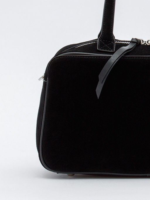 Сумка 8586F black Polina&Eiterou