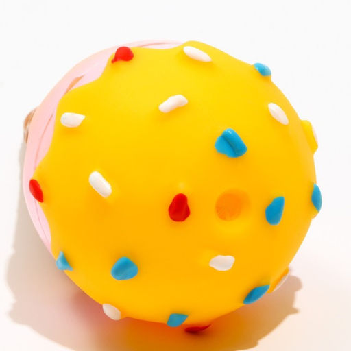 Игрушка пищащая Эскимо для собак, 14 см, жёлтая - Пижон фото 3