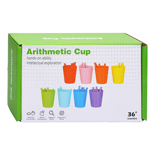 Настольная игра-сортировщик "Палочки" в коробке