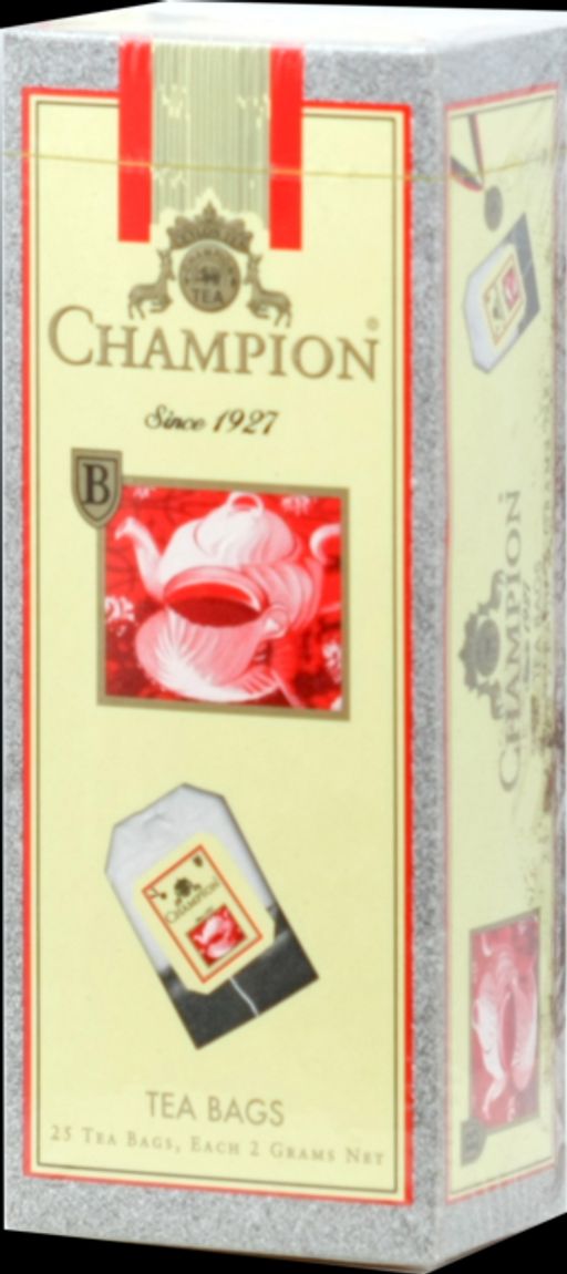 Champion. Черный 50 гр. карт.пачка, 25 пак. РОССИЯ