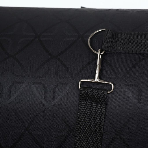 Сумка - переноска для животных Люкс, ПВХ, жаккард, 49 х 30 х 35 см, чёрная - Пижон фото 6