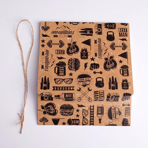 Коробка подарочная складная, упаковка, «Мужская», 20×18×5 см