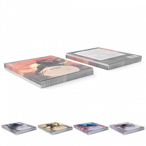 Цена за 10 шт. Тетрадь школьная ученическая ErichKrause Samurai, 24 листа, линейка (в плёнке по 10 шт.)_MIX-PACK фото 9