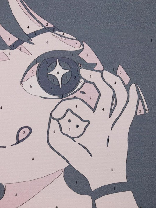 Картина по номерам на подрамнике Draw Me! Everythings ok, (20*20 см)