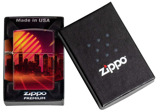 Зажигалка ZIPPO Кибергород | Cyber City 48505  фото 6