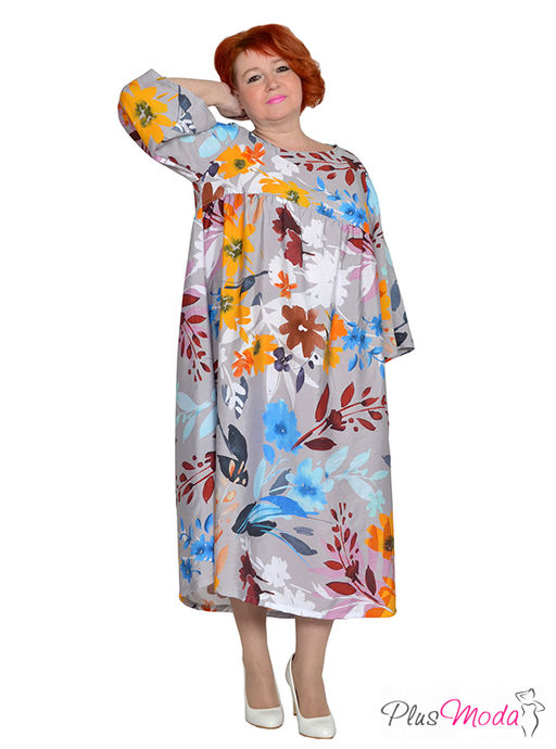 Платье Модель №1946 размеры 44-84 - Plusmoda фото 5