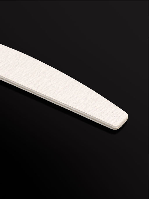 Цена за 2 шт. Пилка для ногтей «Premium», лодочка, 180/200 грит, 18 см, серая