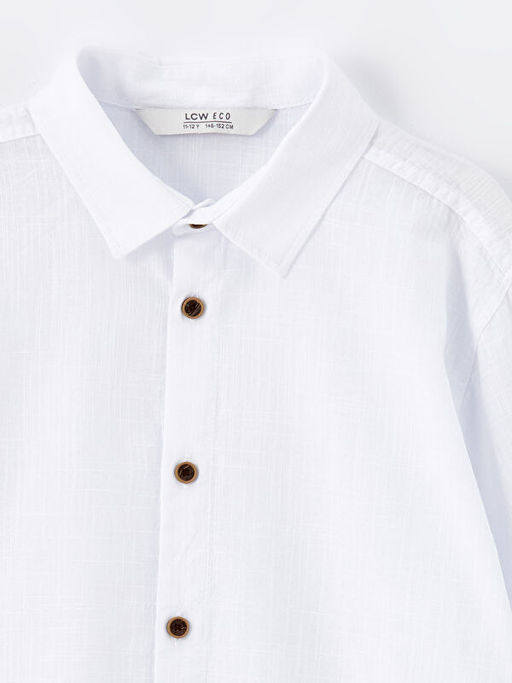 Basic Uzun Kollu Erkek ?ocuk G?mlek - Waikiki фото 2