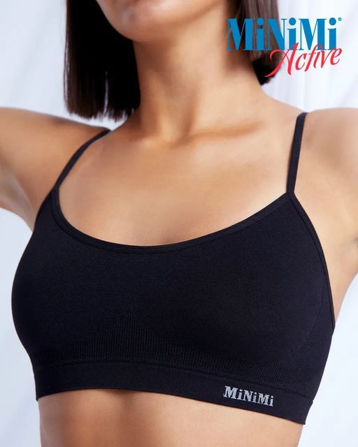 *Хит продаж! MA121 Топ на тонких бретелях MiNiMi  фото 6