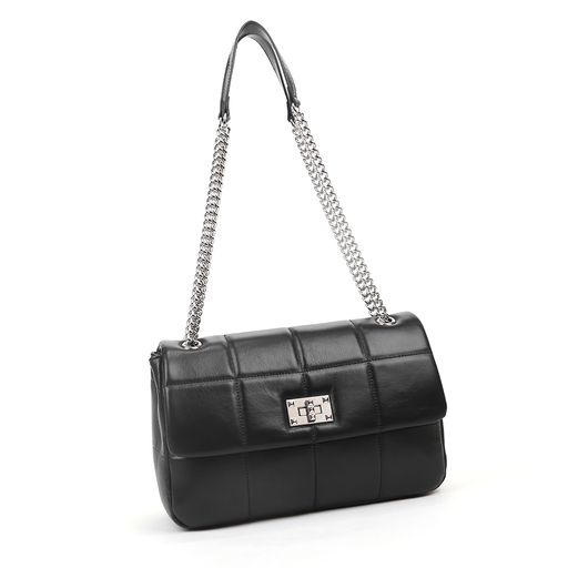 Женская сумка, кожа, MIRONPAN 36039 Черный