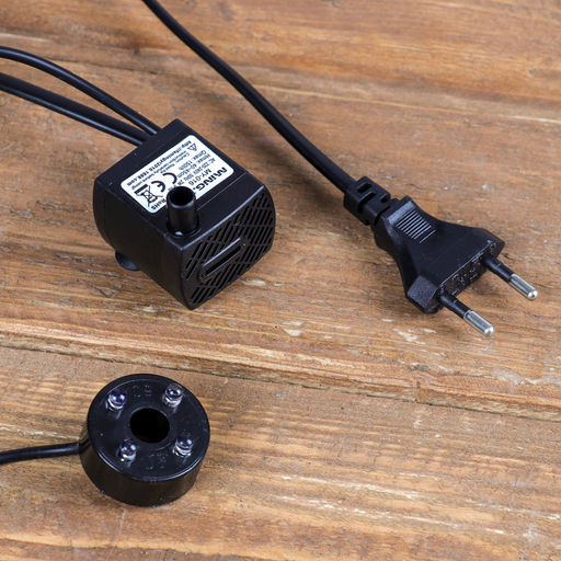 Фонтан настольный «Горка с ручейками», 13×16×20 см, с подсветкой