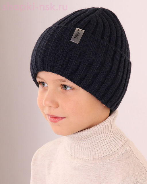 19-60-L Шапка для мальчика флис (52-54)