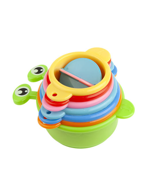 VAL KTR-CR7 Пирамидка-стаканчики круглые 7шт, сумка в компл., ПУТЕШАСТИКИ, шт