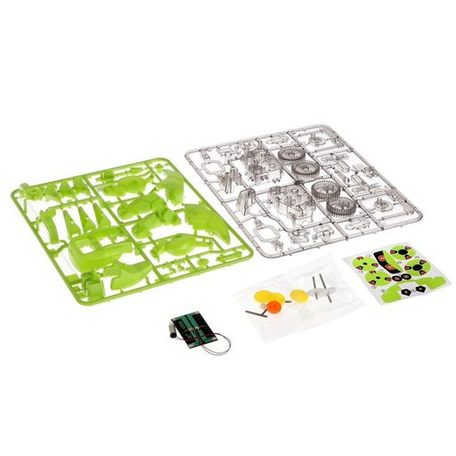 Электронный конструктор Эврики, 4 вида: робот, жук, динозавр, буровая машина, на солнечной батарее  фото 3