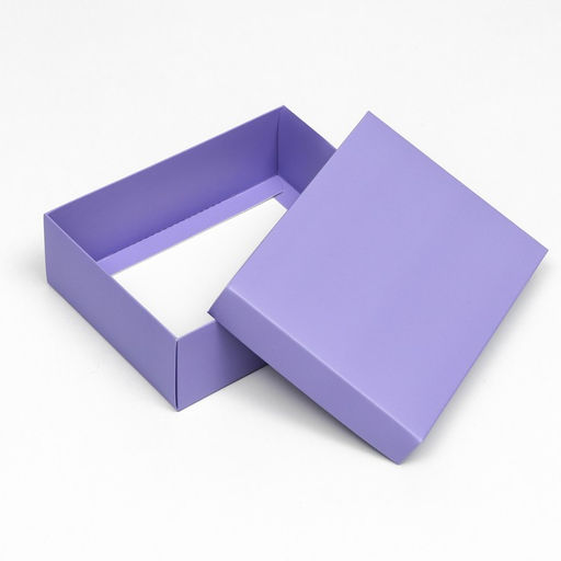 Цена за 5 шт. Коробка складная, крышка-дно, сиреневая , 16,5 х 12,5 х 5,2 см - UPAK LAND фото 4