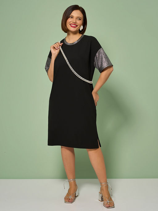 Платье 0125-8а чёрный кристалл - Aquarell фото 20