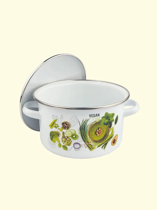 ЭМ_Кастрюля 2,0л ДЕКОР с ободком арт 01-1610/4, 18-1610/4 Магнитогорск