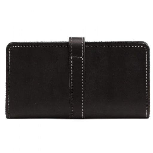 Портмоне мужское Croco-ПР-1055 натуральная кожа 2 отд, 7 карм, черный шора (1000) 217189  фото 2