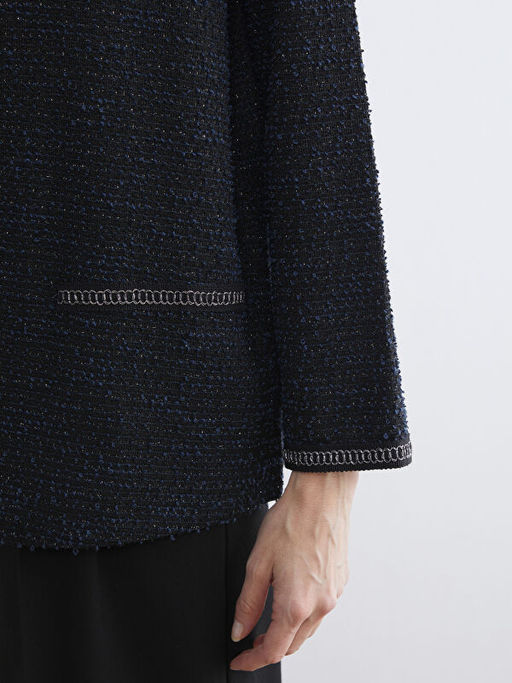 Bisiklet Yaka Desenli Kad?n H?rka