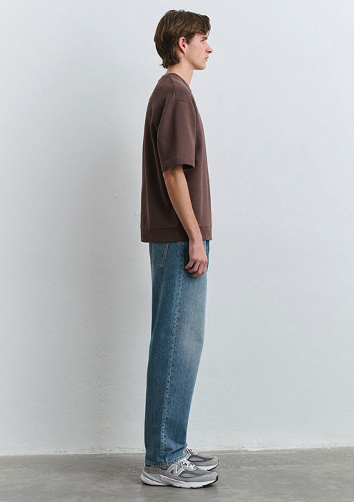 Mavi Patch Logo Kahverengi Tisort  фото 4