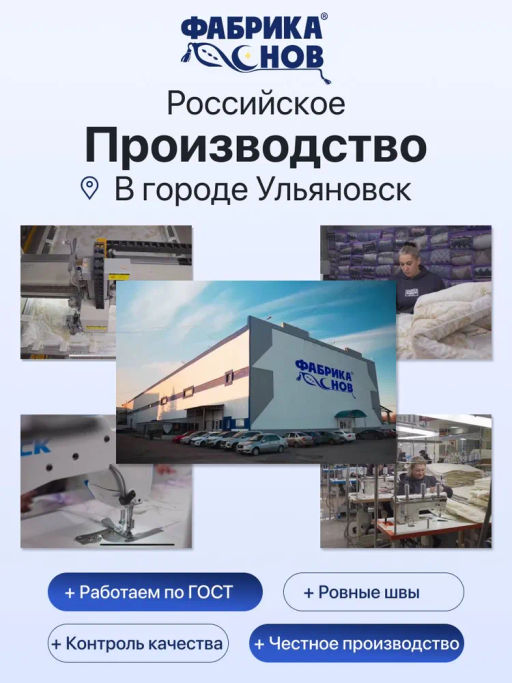 Подушка Белый лебедь 70х70 (молния)