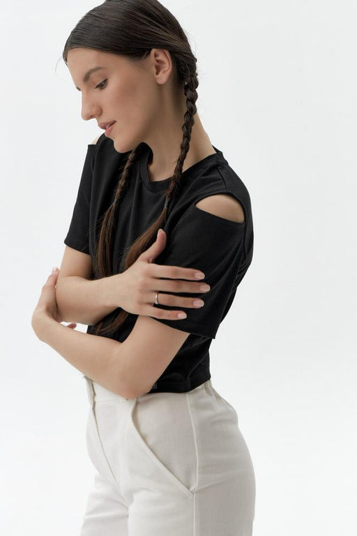 Футболка укороченная CROP