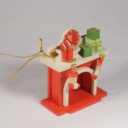 Елочная игрушка - Камин 3020 K - Idh фото 5