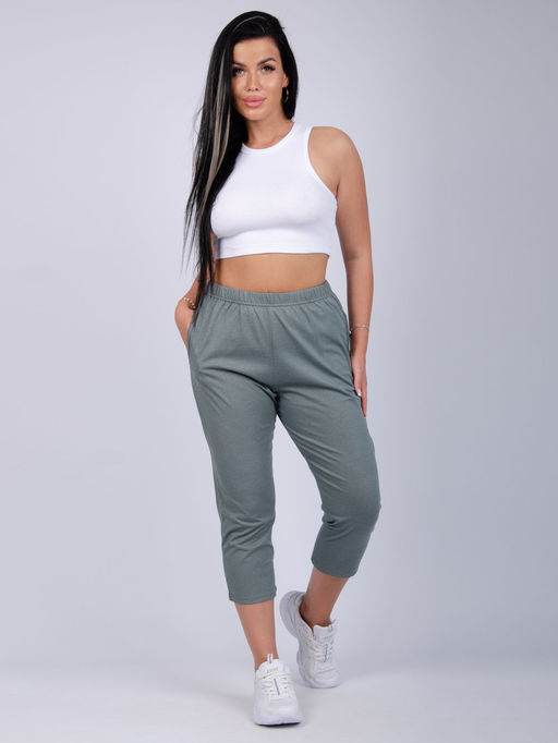 Бриджи Аморе полынь, трикотаж