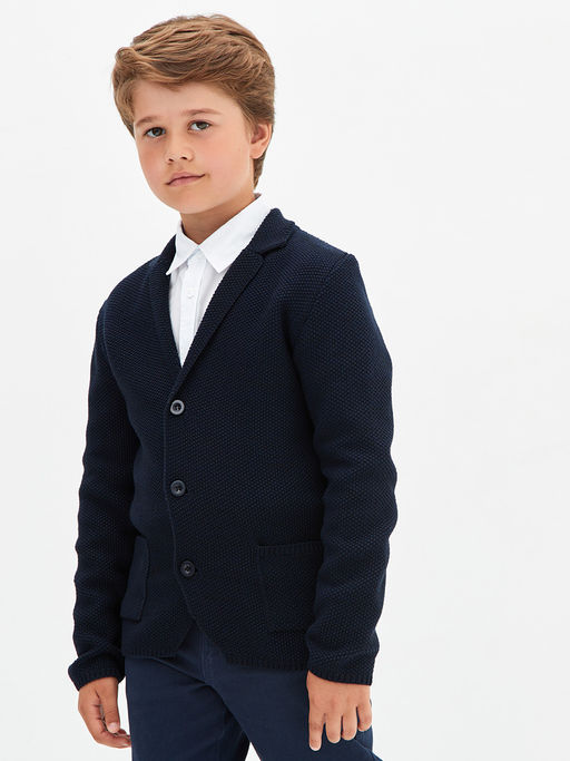 Темно-синий пиджак