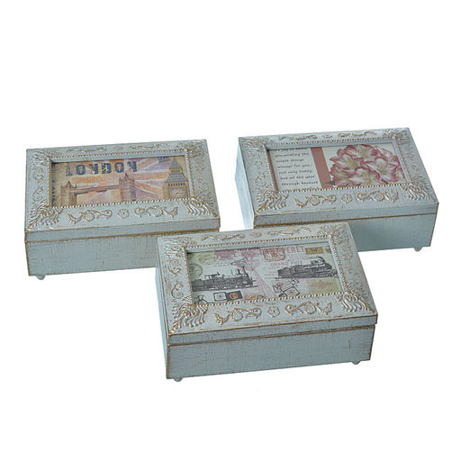 Шкатулка музыкальная / 74-19 /уп 45/пластик - Галеонтрейд фото 3