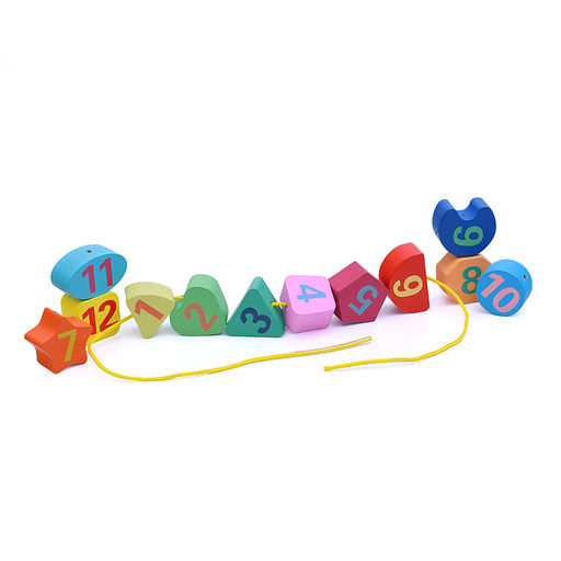 Пазл вкладыш -шнуровка Часики в коробке - Щепочка фото 4