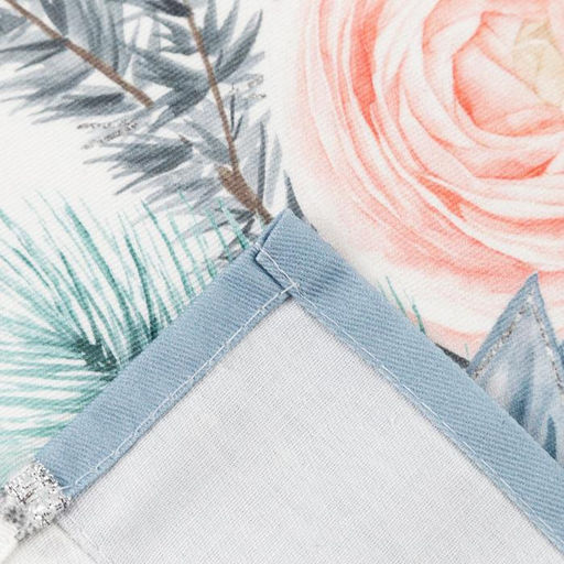 Полотенце Этель Christmas flowers 40х73 см, 100% хл, саржа 190 гр/м2  фото 6