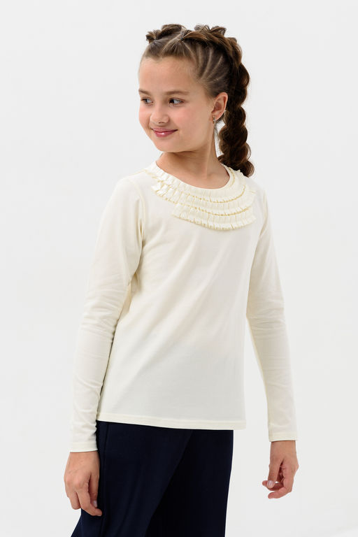 Шарм блузка длинный рукав детская
