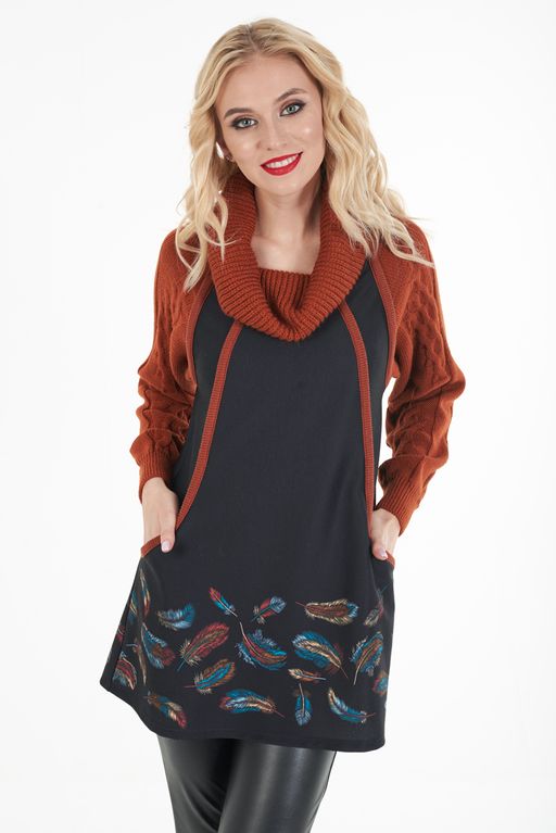 Джемпер М5-4318 - Wisell фото 7