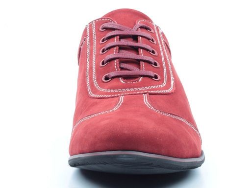 03-F031-67-3 RED Полуботинки спортивные мужские (натуральная замша) - No name фото 5