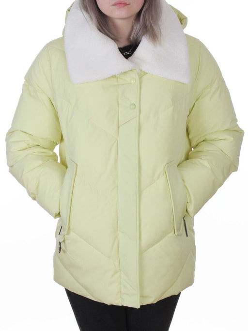 M928 YELLOW Куртка зимняя женская (150 гр. холлофайбер)