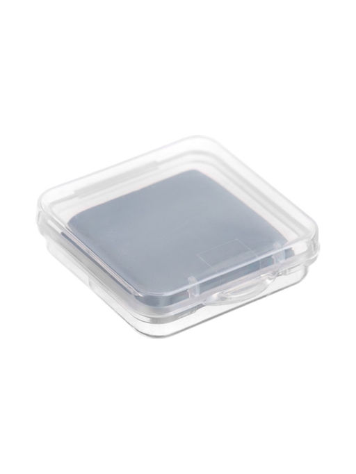 Набор 3 штуки ластиков клячка прямоугольных серый (размер штуки 37 х 35 х 0,9 мм) в коробочке   1096