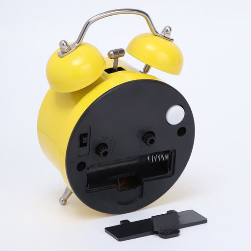 Часы - будильник настольные «Смайл», 12.5×8 см, d=6 см