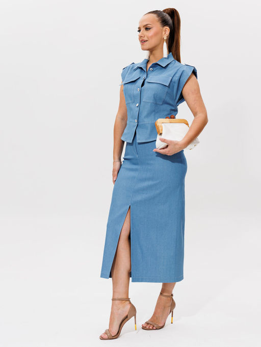 Костюм Galean Style 980 синий фото 4