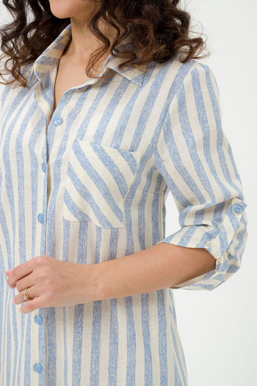 Платье-рубашка Дайкири (46) - Serenada фото 8