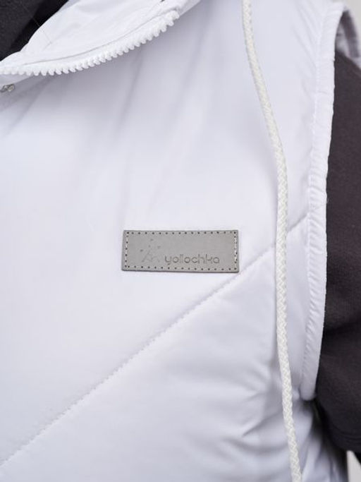 Жилет демисезонный Хлоя бордо - Yollochka фото 21